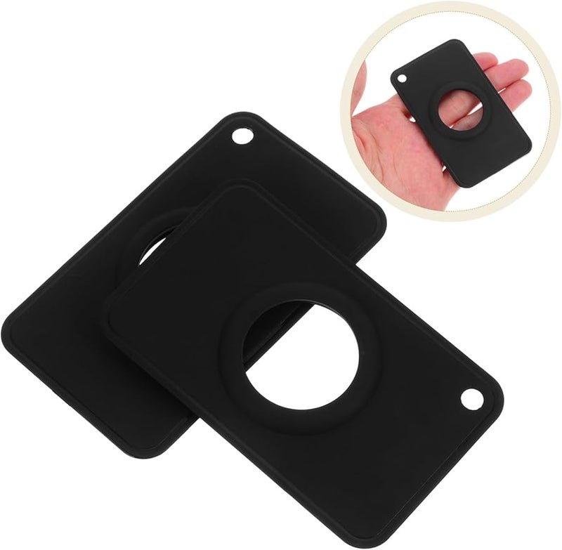 Hootnee 2 Pack Thin Card Holder Sleeve Compatible with Apple Wallet for Bags and Travel - Image 3